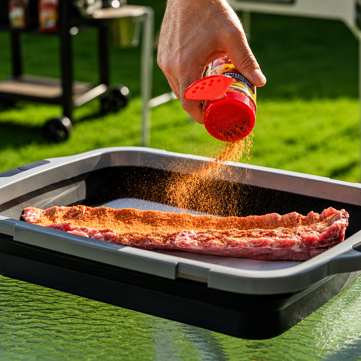 GrubTub BBQ Prep Tub