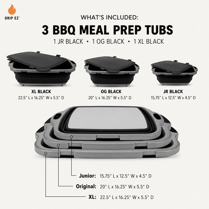 GrubTub BBQ Prep Tub
