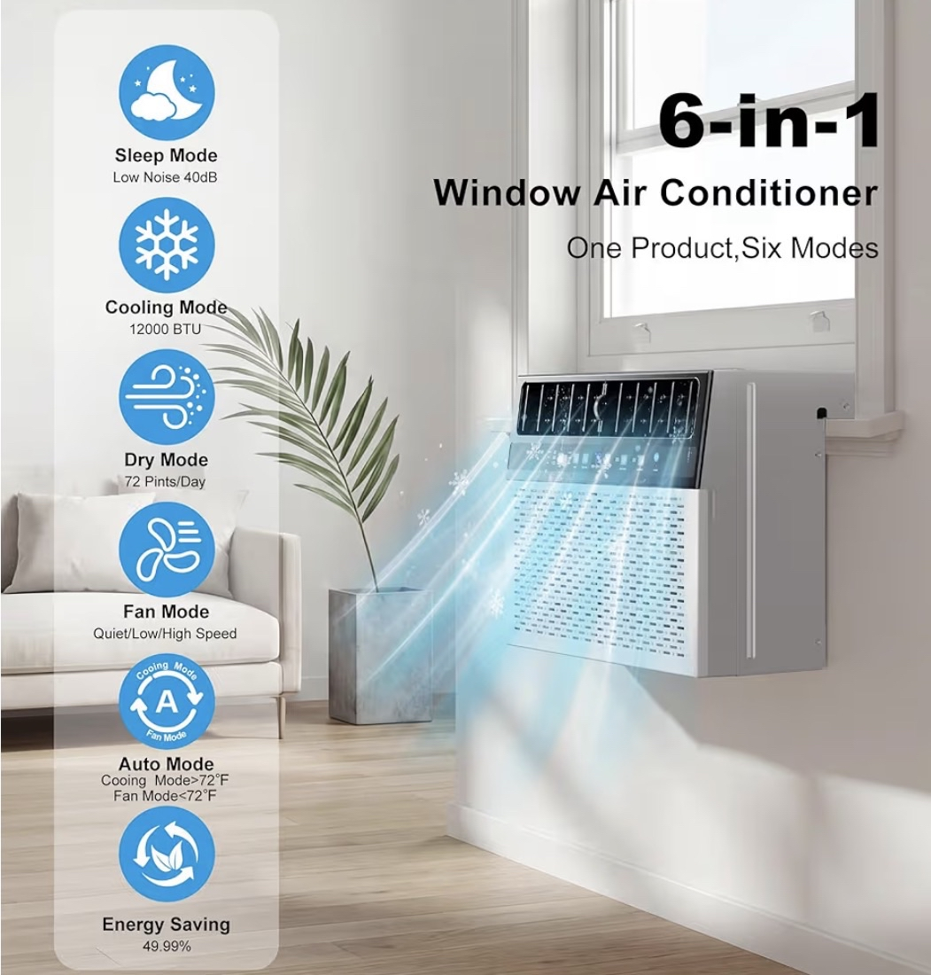 Veyra FrostCore 12000 - Smart Window AC