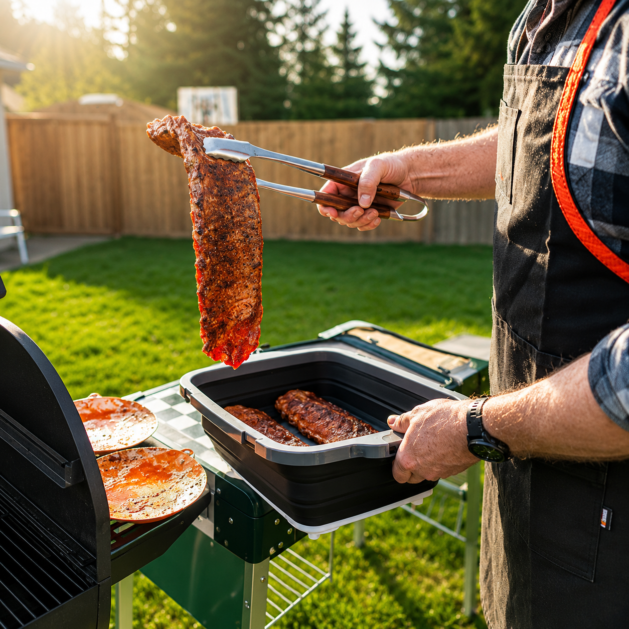 GrubTub BBQ Prep Tub